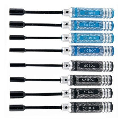 Screwdriver Wrench 4Pcs RC Metal Hex Nut Driver Set GLlew Homewares