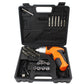 battery cordless screwdriver set hand tool set GLlew Homewares