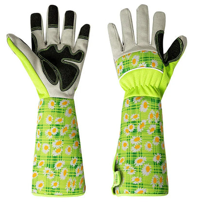 Long Tube Gardening Floral Stab-resistant Gloves GLlew Homewares