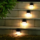 Outdoor Light Solar LED Wall Lamp – IP65 Rainproof Garden Step Light GLlew Homewares