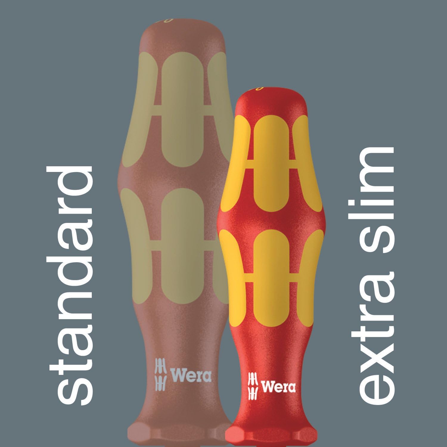 05135961001 Screwdriver Set Kraftform Plusserie 100" 160Iss-7 Pcs, Red-Yellow