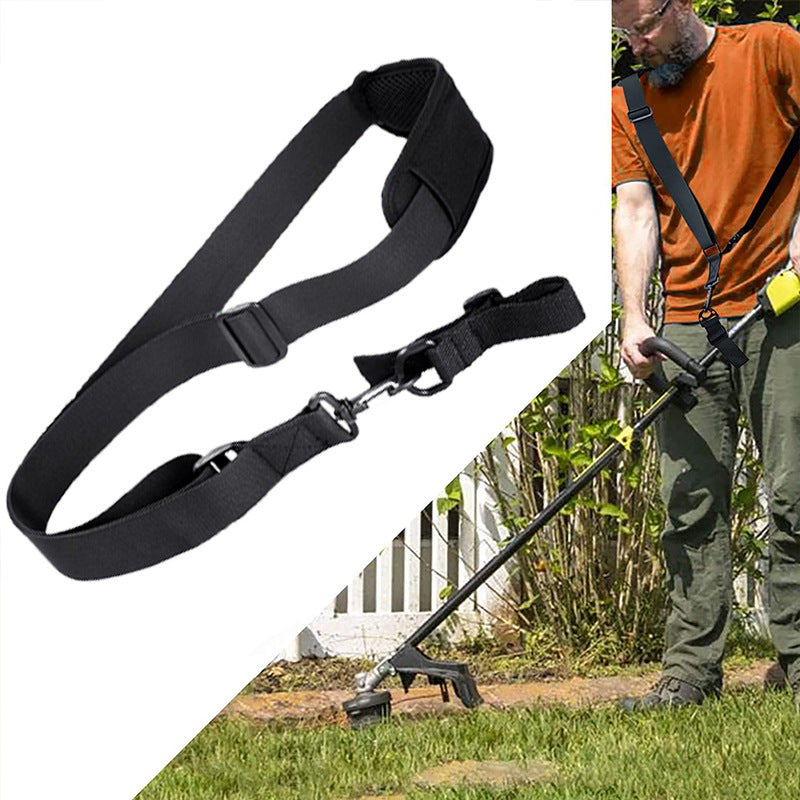 Hanging Strap for Lawn Machine – Black Nylon Side Strap GLlew Homewares