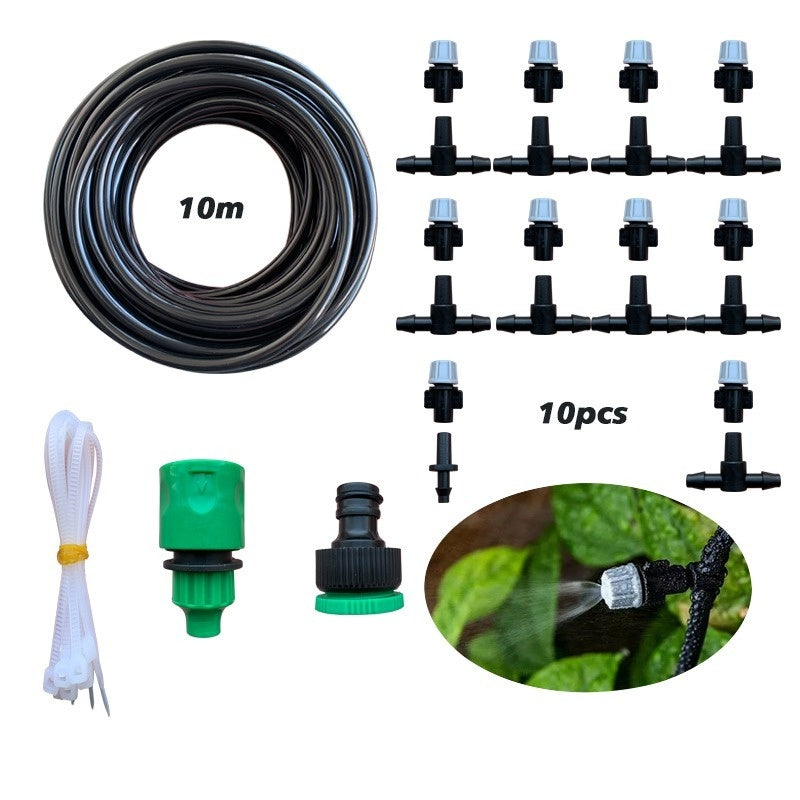 Garden Irrigation Hose Water Mist Greening System Package GLlew Homewares