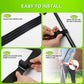 Hanging Strap for Lawn Machine – Black Nylon Side Strap GLlew Homewares